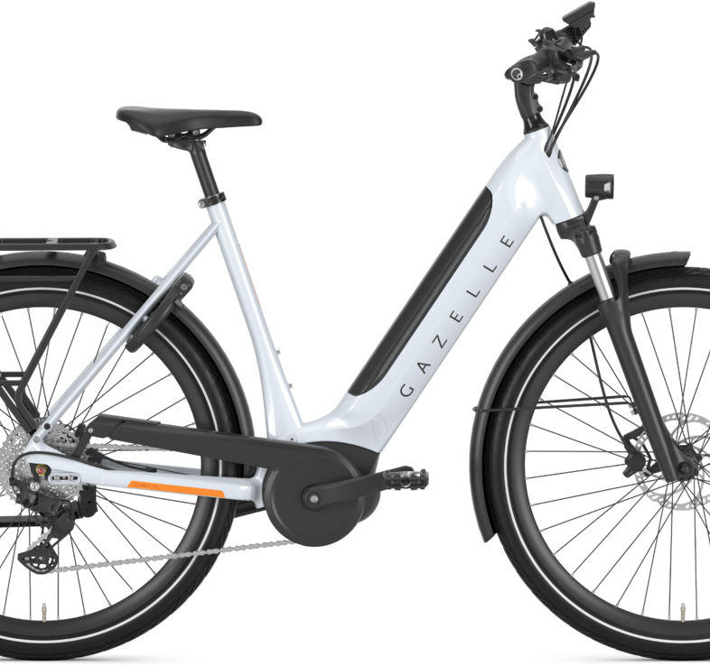 Gazelle Ultimate T10 HMB Dame Elcykel Hvid
