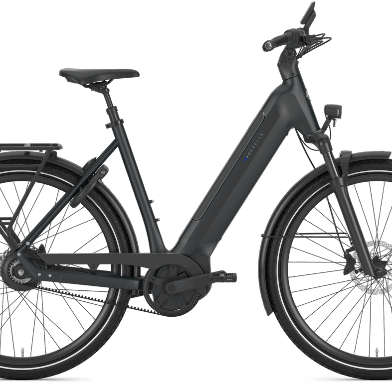 Gazelle Ultimate C380 Dame 2026 Teal Grey Mat Dame Elcykel