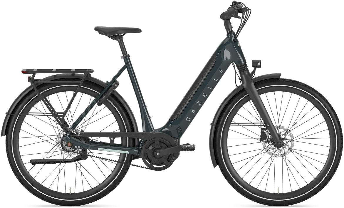 Gazelle Ultimate C8+ HMB Dame 2025 - Pine Green (Udstillingsmodel)