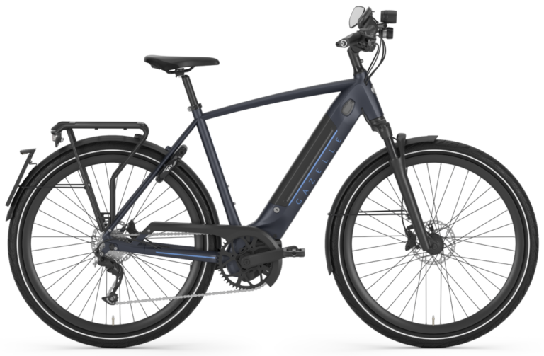 Gazelle Ultimate Speed S10 HMB 45 Km/t Herre - KAMPAGNE - Blå