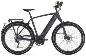 Gazelle Ultimate Speed S10 HMB 45 Km/t Herre - KAMPAGNE - Blå