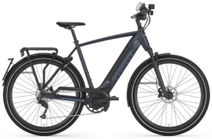 Gazelle Ultimate Speed S10 HMB 45 Km/t Herre - KAMPAGNE - Blå