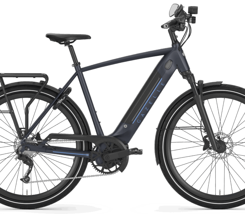 Gazelle Ultimate Speed S10 HMB 45 Km/t Herre - KAMPAGNE - Blå