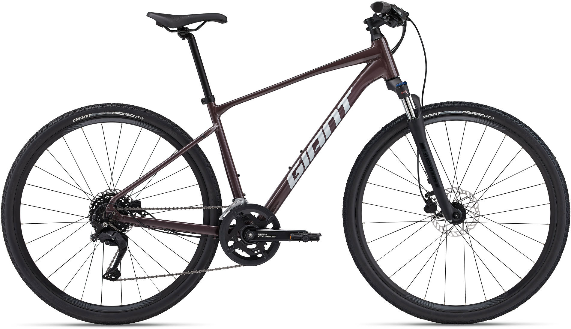 Giant Roam Disc 2 2025 Charcoal Plum Herrecykler