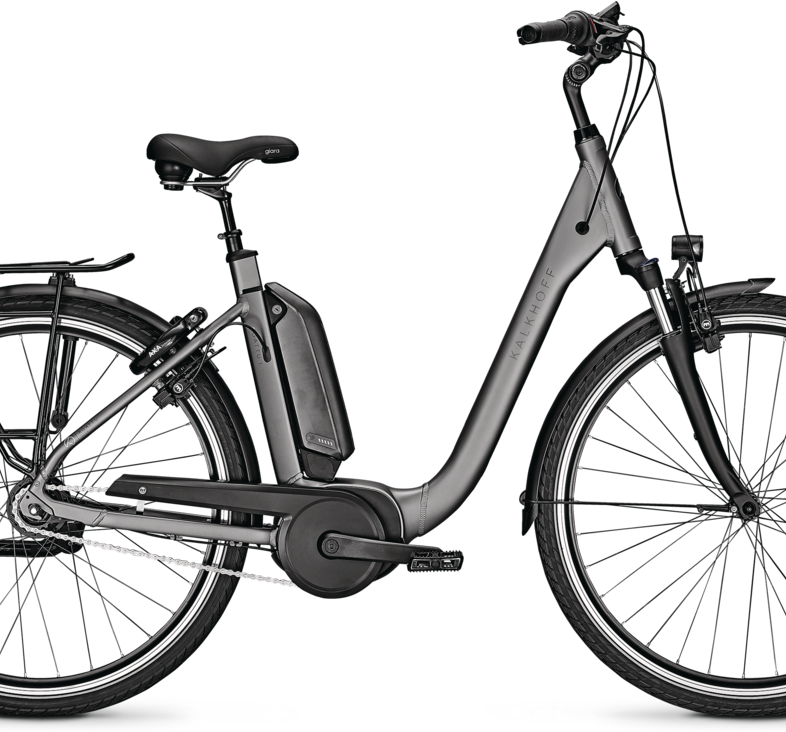 Kalkhoff AGATTU 1.B XXL Dame - Grå