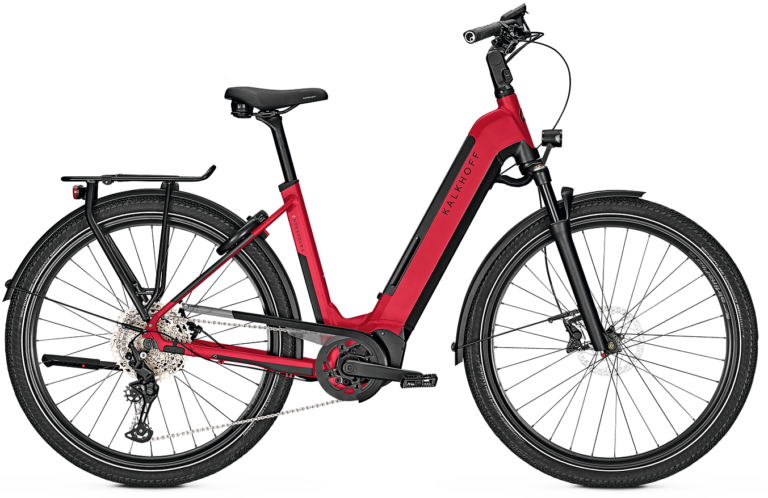 Kalkhoff ENDEAVOUR 5.B MOVE+ 625wh Dame - Rød