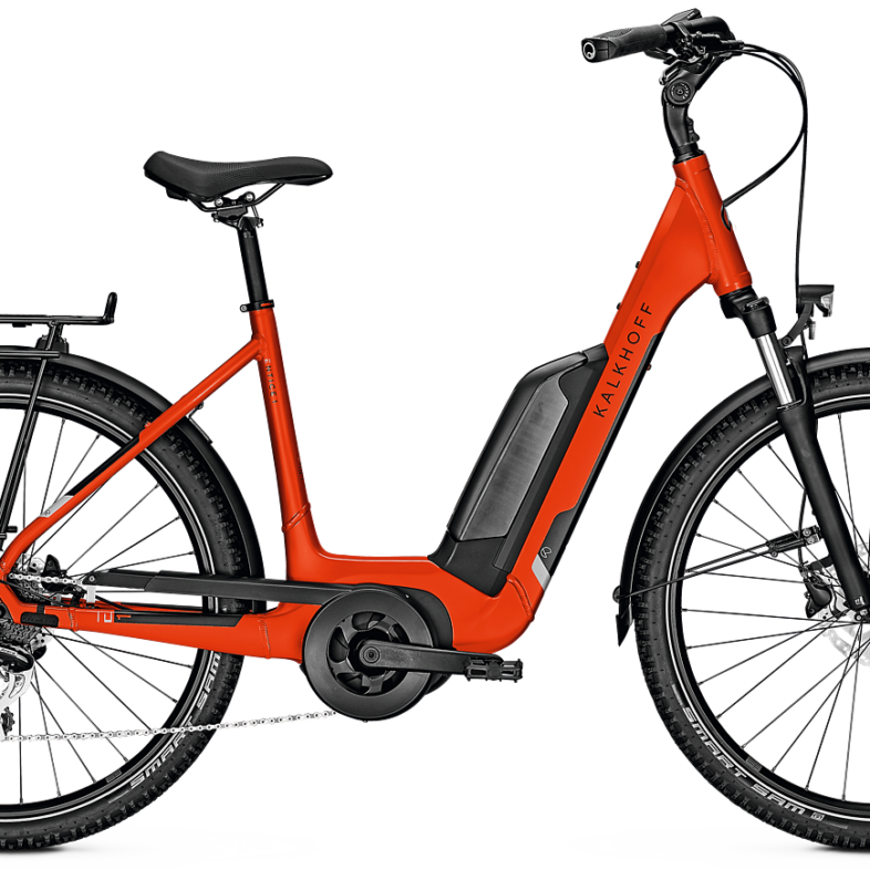 Kalkhoff ENTICE 1.B MOVE 500wh Dame - Rød