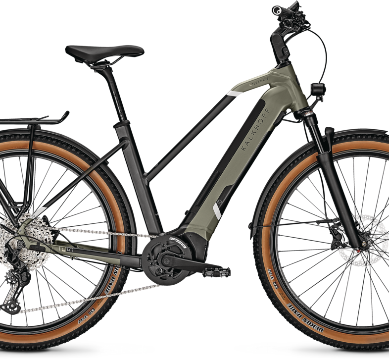 Kalkhoff ENTICE 5.B ADVANCE+ Dame - Grøn