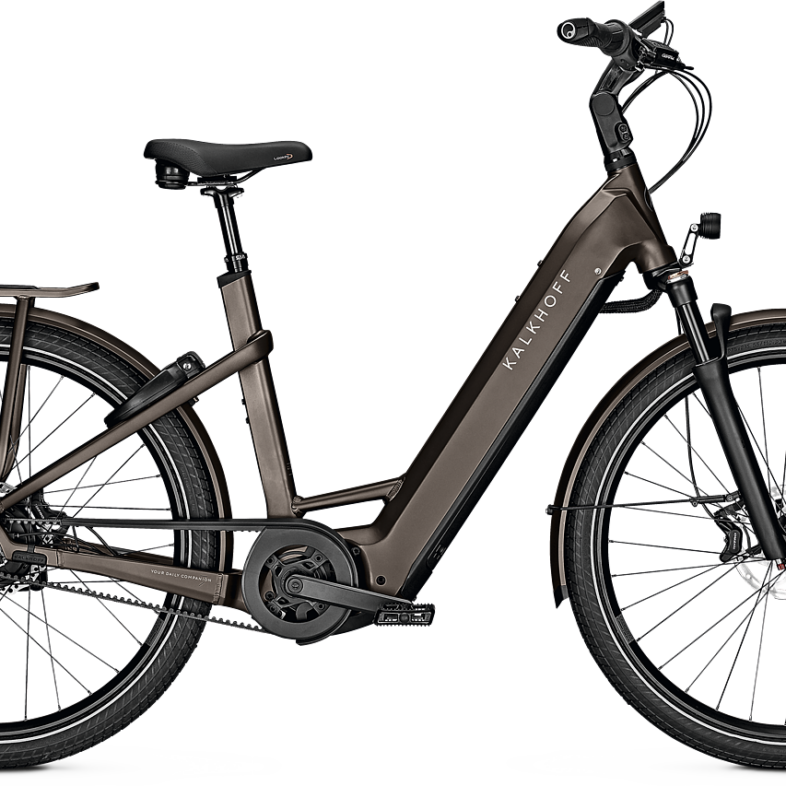 Kalkhoff IMAGE 7.B EXCITE+ 750wh Dame - Grå (Udstillingsmodel)