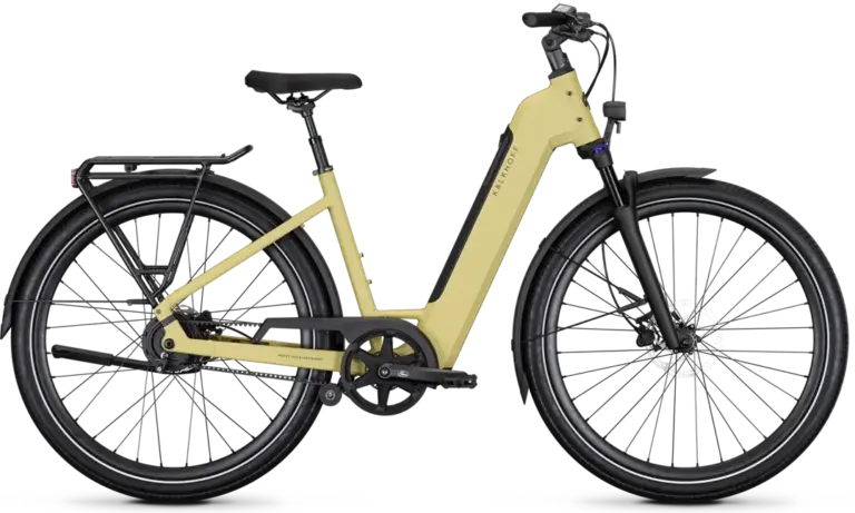 Kalkhoff Image 1 Advance 540wh Dame 2027 - Acaciayellow Matt