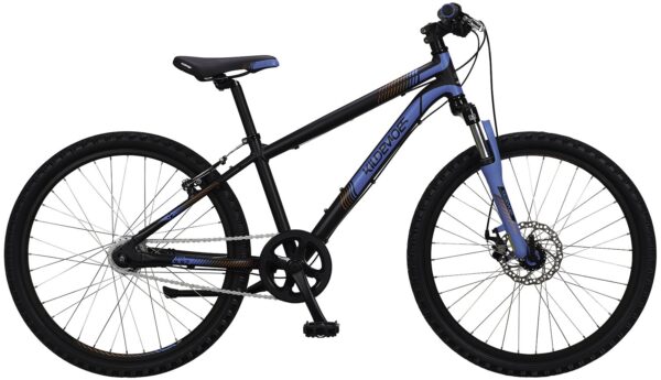 Kildemoes Intruder MTB 7g 24" Dreng 2023 - Sort