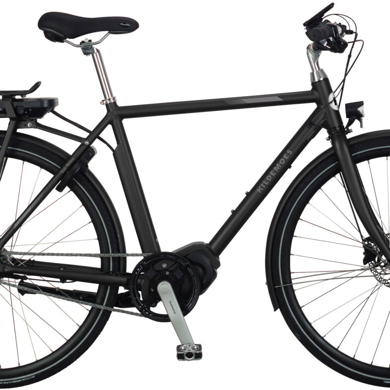 Kildemoes San Remo Shimano Steps Herre 2023 - Sort