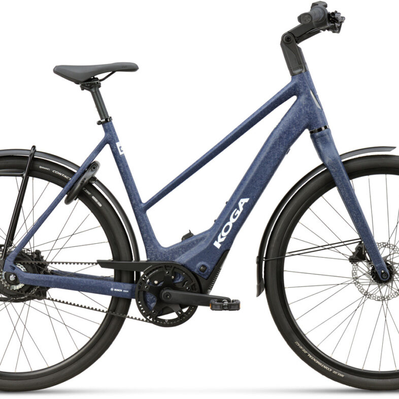 Koga E-Supermetro Dame 2025 - Blå