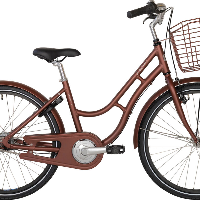 MBK Basic Urban Pige 24" 7g 2026 - Mat Rød Brun