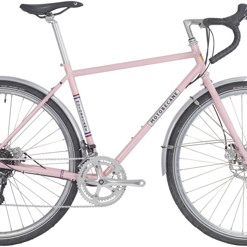 Motobécane 1976 26 RH20 (Herre, 2x10g, 2026) Blank Pink Herrecykkel