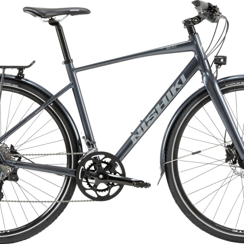 Nishiki City 600 Herre 20g 2026 - Blank Mørkegrå