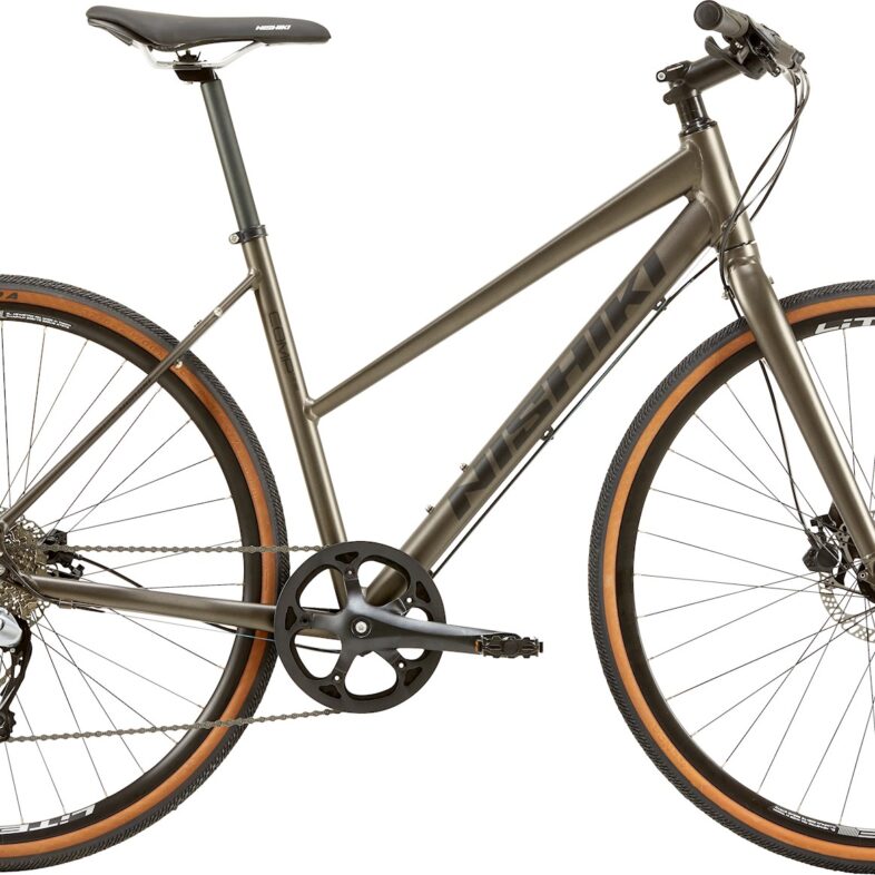 Nishiki Comp Nine Dame 9g Acera 2023 - Grå/Brun