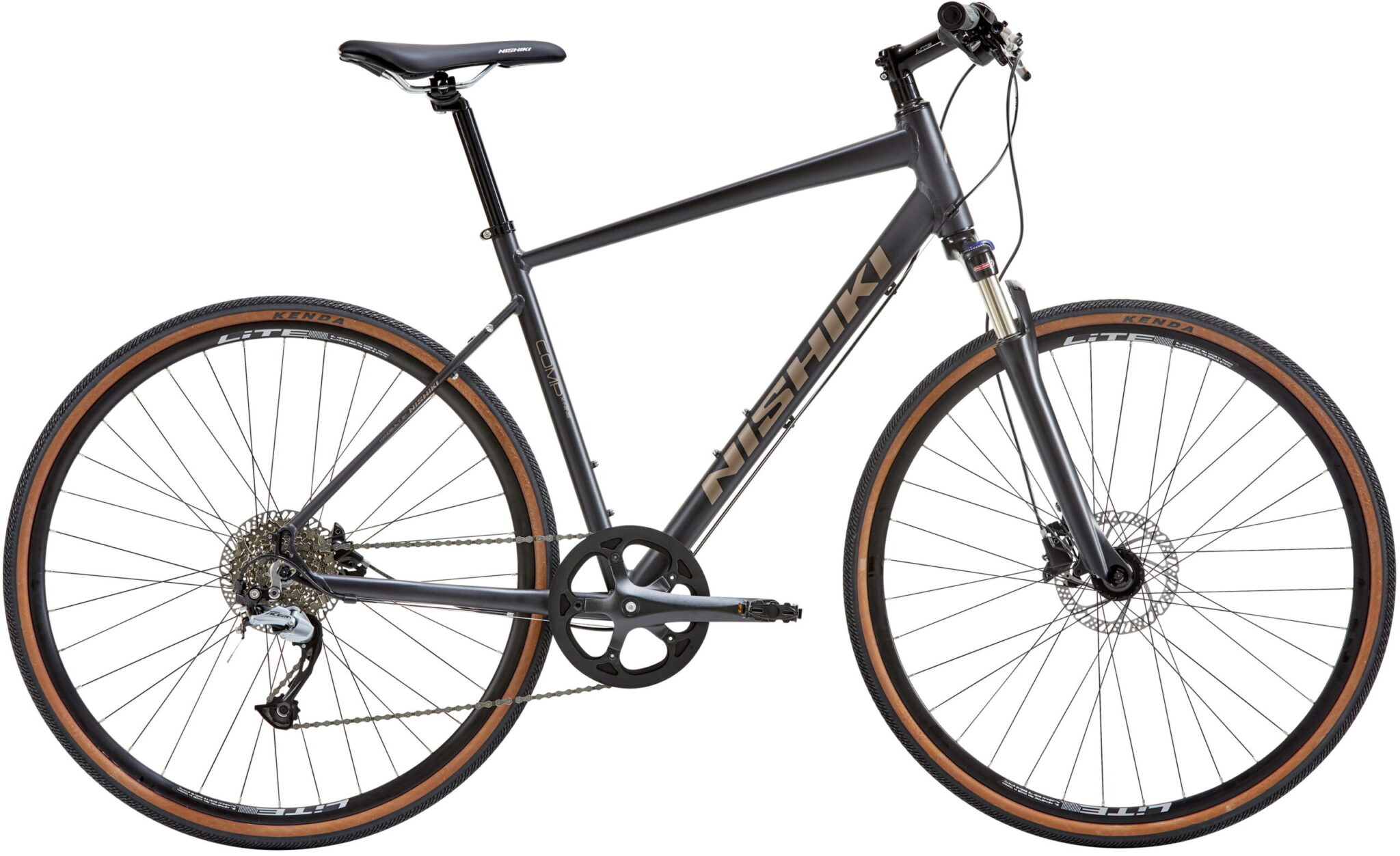 Nishiki Comp X-Nine Herre 9g 2023 - Sort