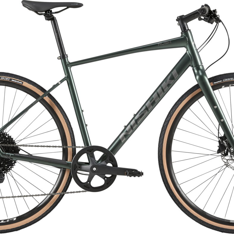 Nishiki Rush Herre 12g 2026 - Blank Mørkegrøn