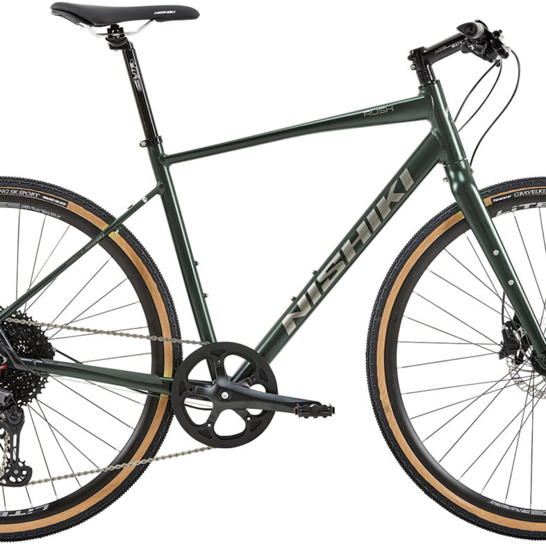 Nishiki Rush Herre 12g 2026 Smaragd Grøn Herrecykler