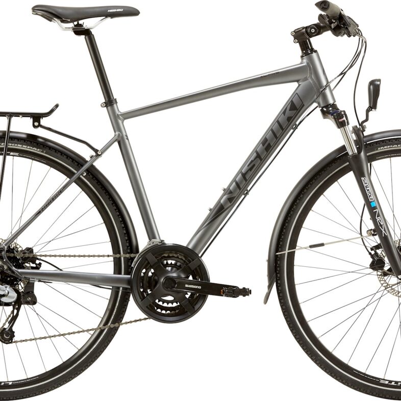 Nishiki XC Five Herre 24g Acera - Grå