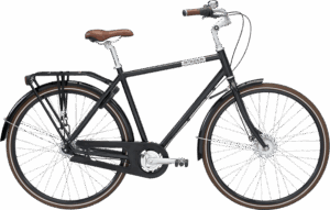 Norden Carl 7g Sort Herrecykel