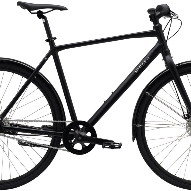 Norden Vik C7.7 Herre - Mat Sort