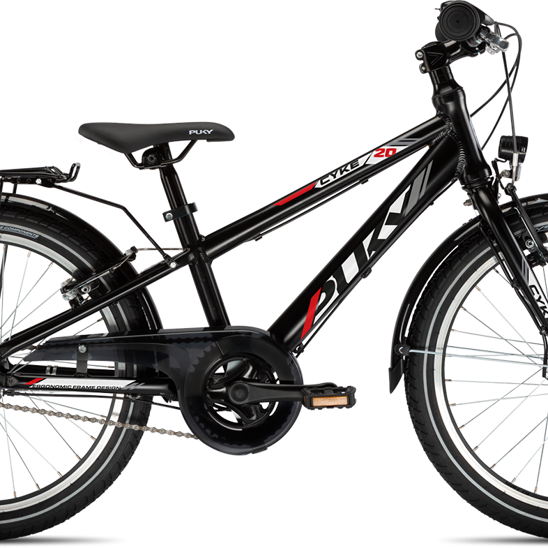 PUKY CYKE 20-3 3g 20" Dreng, Sort