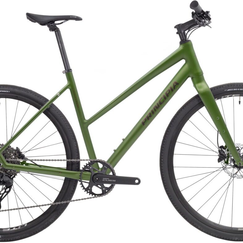 Principia Gravel H20 Dame Mat Grøn Gravel Cykel