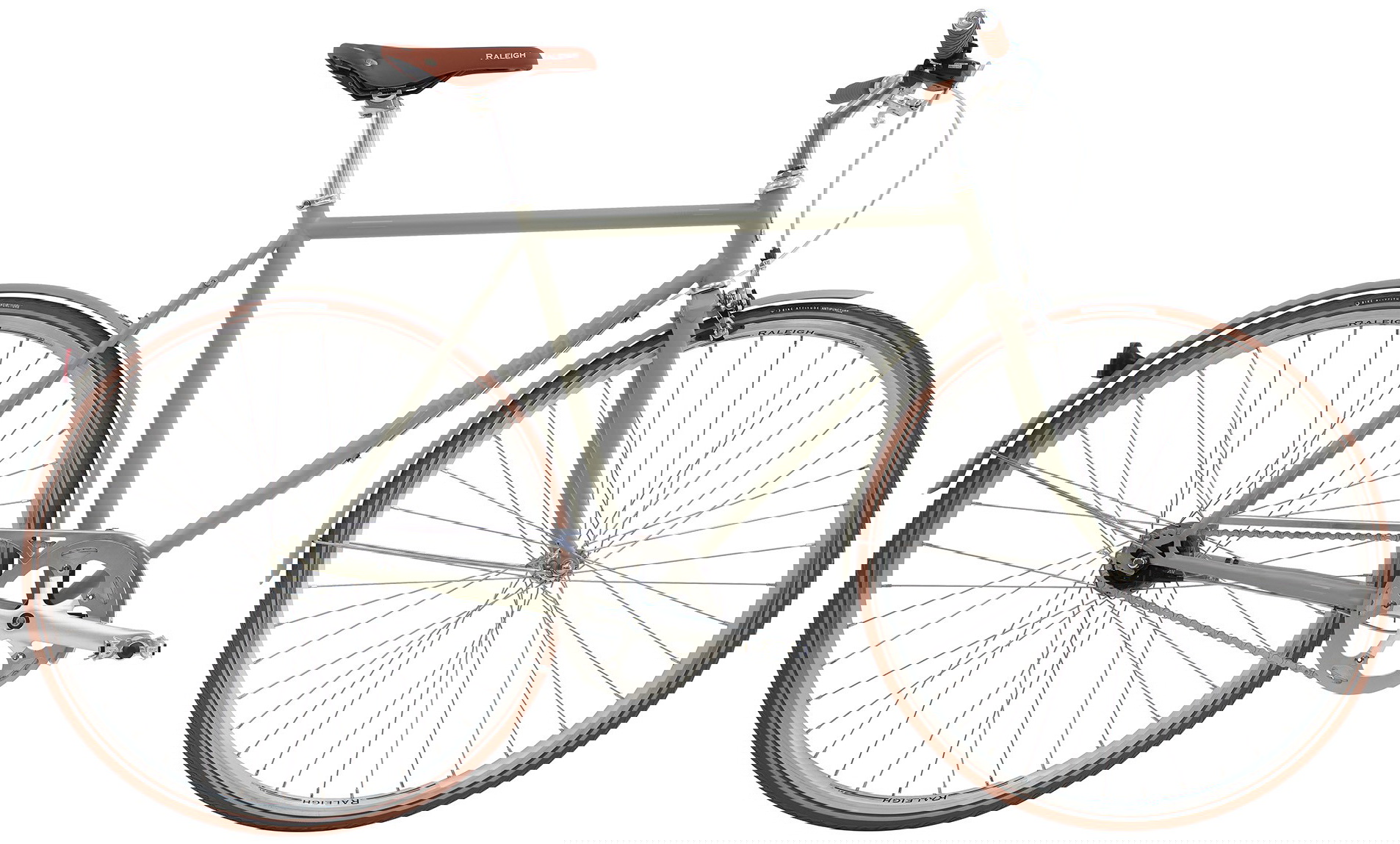 Raleigh Kent Herre 7g 2023 Grå Herrecykler