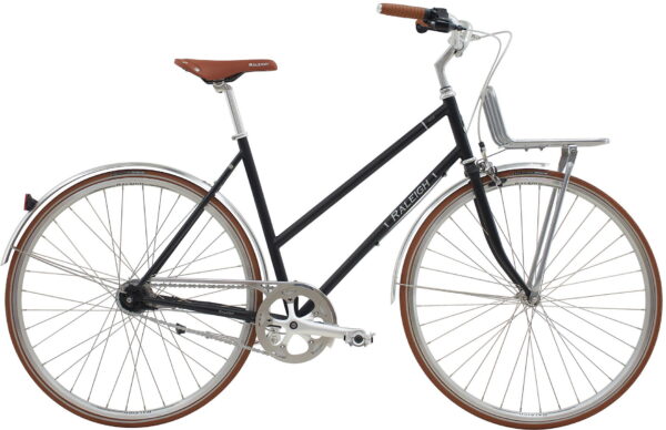 Raleigh Yate Cargo Dame 7g 2023 - Sort