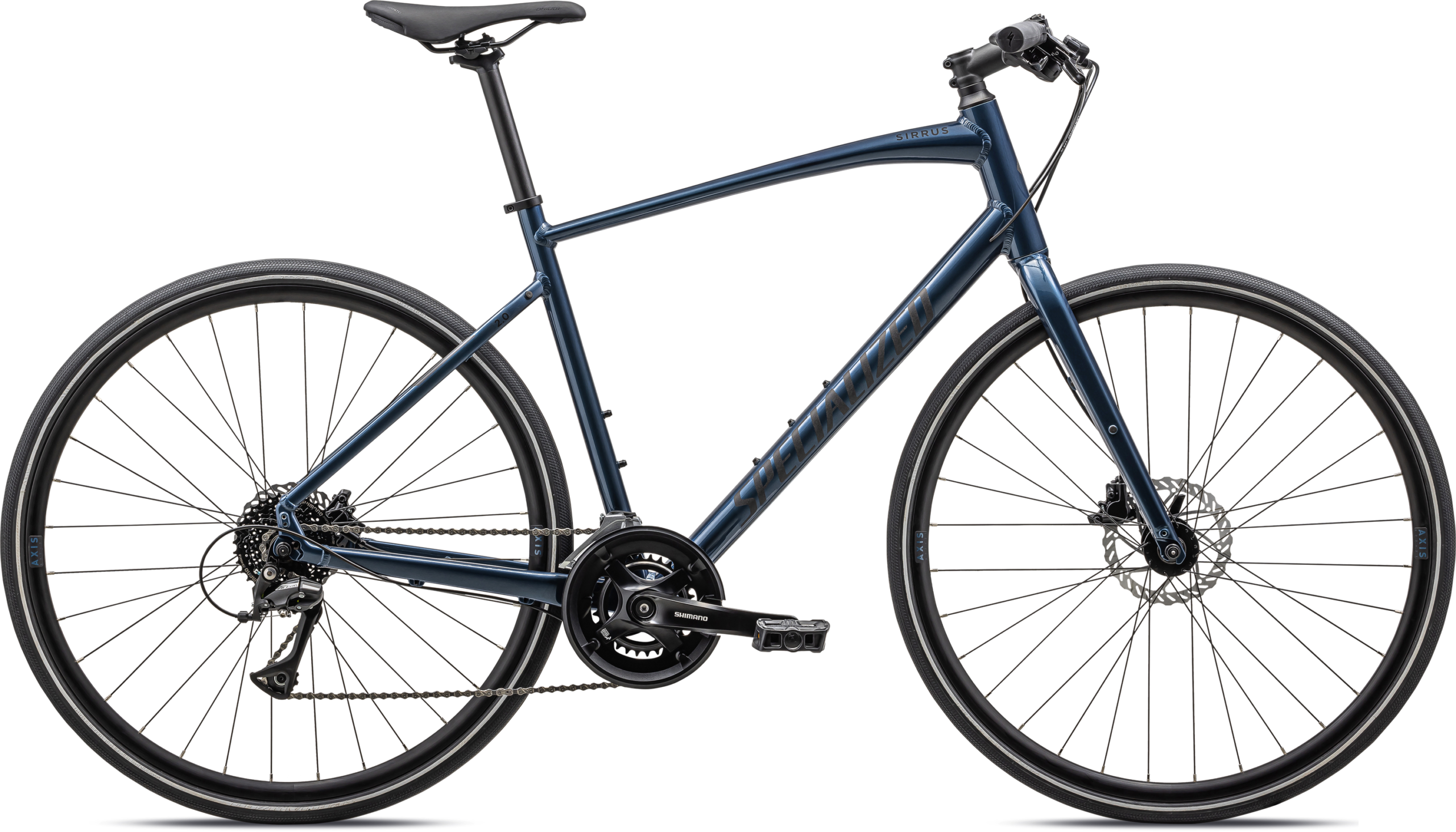 Specialized Sirrus 2.0 2024 Blå Herrecykel