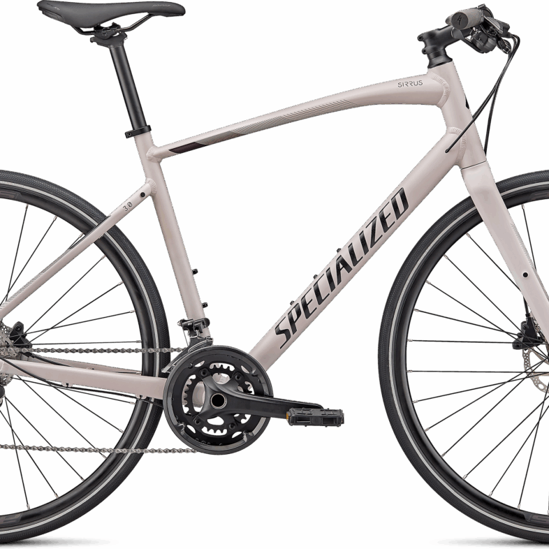 Specialized Sirrus 3.0 2023 - Hvid/Lyserød