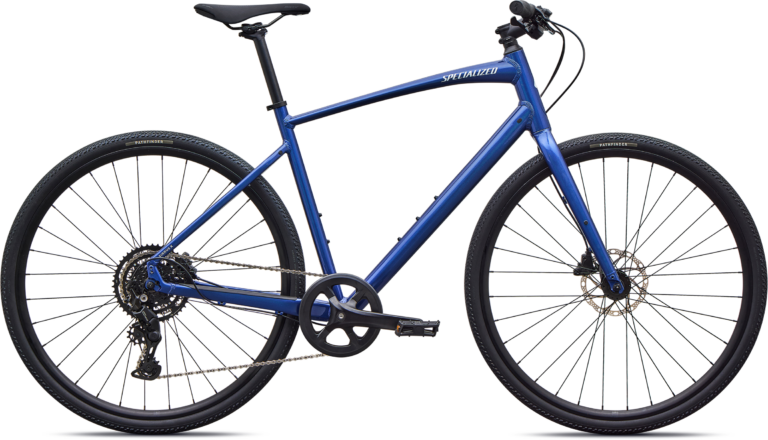 Specialized Sirrus X 2.0 2027 - Gloss Pacific Blue / Metallic White