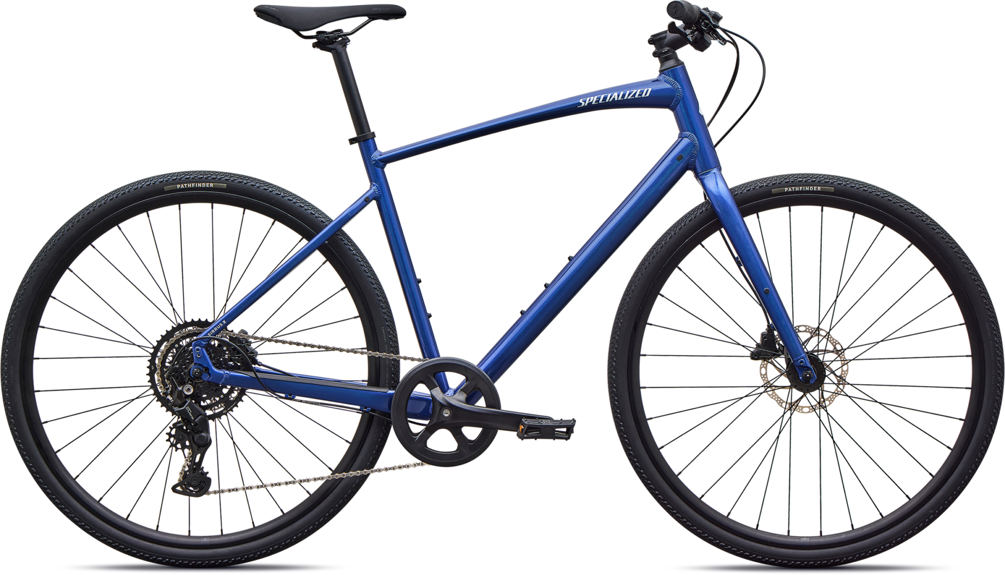 Specialized Sirrus X 2.0 2027 - Gloss Pacific Blue / Metallic White