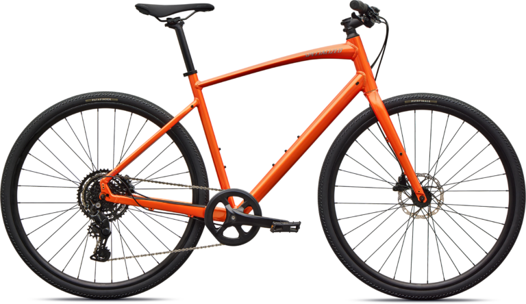 Specialized Sirrus X 2.0 2027 - Gloss Tangerine / Shadow Silver