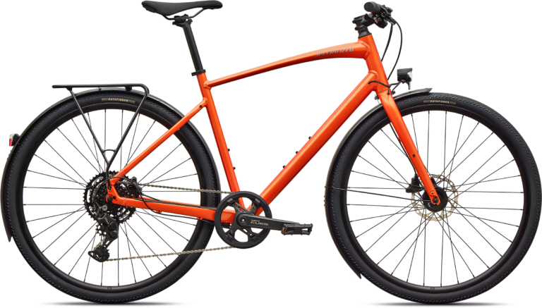 Specialized Sirrus X 2.0 EQ 2027 - Gloss Tangerine / Shadow Silver