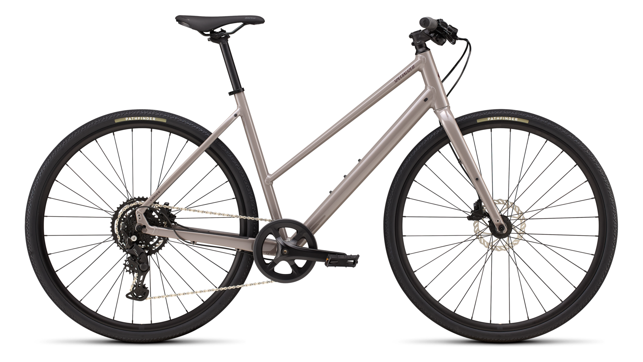 Specialized Sirrus X 2.0 Step-Through 2026 - Gloss Desert Metallic