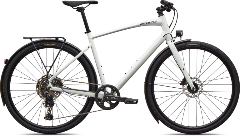 Specialized Sirrus X 3.0 EQ 2027 - Gloss Metallic White Silver / Metallic Deep