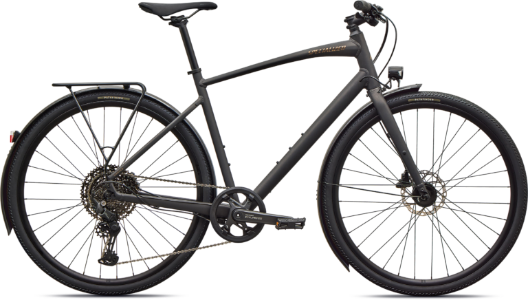 Specialized Sirrus X 3.0 EQ 2027 - Satin Metallic Obsidian / Burnt Gold